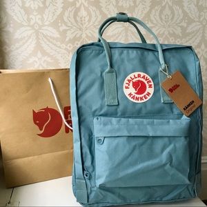 Fjallraven Kanken Original Size Sky Blue